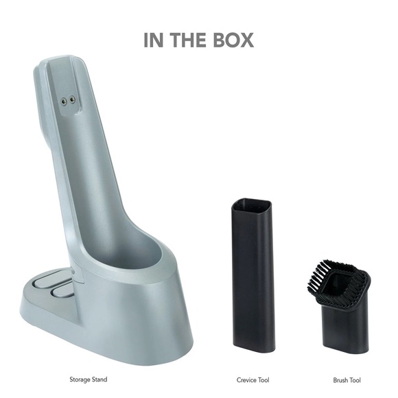 NIB Slim Cordless Handheld Vacuum with Charging Station by ePro Select- Blue - Picture 10 of 16